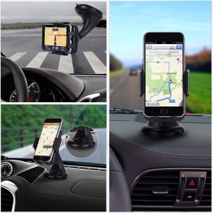 360° Rotating Universal GPS and Cell Phone Car Mount
